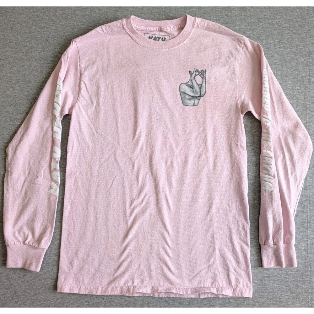 Katy Perry Witness Tour Shirt Long Sleeve Size Small Pink Unisex Adult